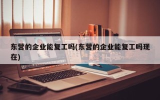东营的企业能复工吗(东营的企业能复工吗现在)