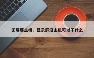 无屏幕主板，显示屏没主机可以干什么